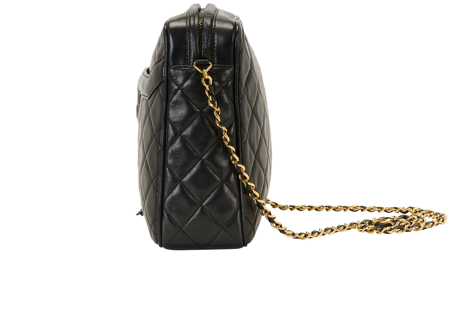 CC Tassel Camera Bag, &pound;2,200, Handbags, Black, Lambskin Leather, Bottom view